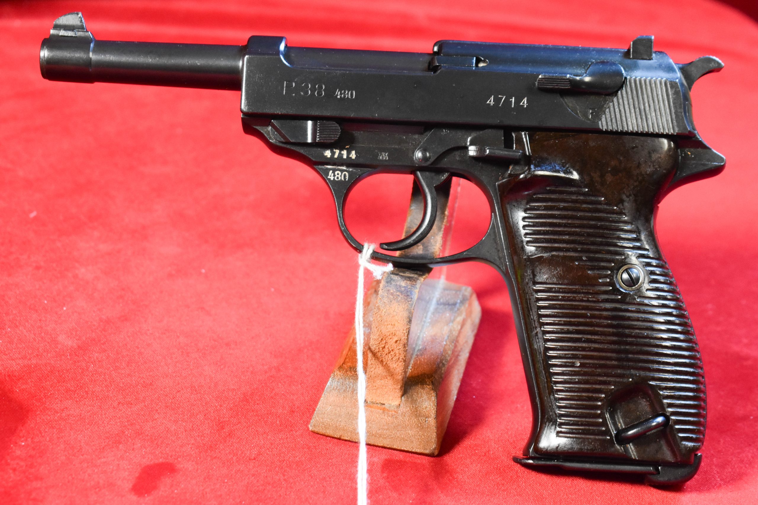 480CODE-1 MON OCT 27,  EXTREMELY RARE WALTHER 480 CODE P.38 PISTOL, NEARLY IMPOSSIBLE TO LOCATE - Image 1