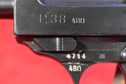 MON OCT 27,  EXTREMELY RARE WALTHER 480 CODE P.38 PISTOL, NEARLY IMPOSSIBLE TO LOCATE - Image 4