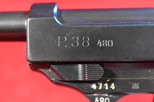 MON OCT 27,  EXTREMELY RARE WALTHER 480 CODE P.38 PISTOL, NEARLY IMPOSSIBLE TO LOCATE - Image 5