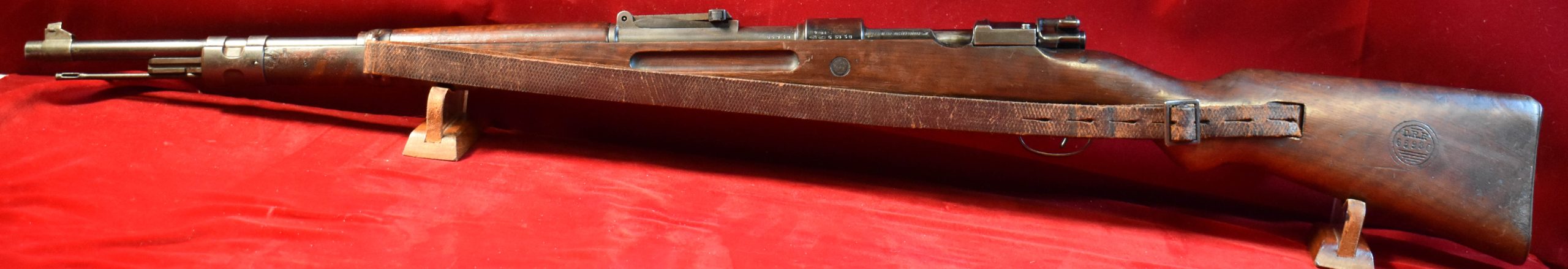 DRPCALI-2 TUE OCT 28, MAUSER OBERNDORF 1934 “BANNER K” SERVICE  RIFLE, “DRP” MARKED FOR ISSUE TO THE DEUTCHES REICHS POST - Image 3