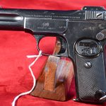 SOLD, VERY CHOICE, FN MODEL 1900 PISTOL, VERY EARLY FIRST YEAR'S PRODUCTION, WITH EARLY FEATURES, WIDELY USED IN WWI, A BEAUTIFUL EXAMPLE!