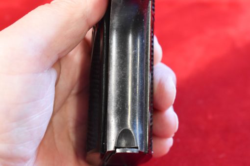 TUE OCT 7, EXCEPTIONAL, EARLY NAZI OCCUPATION 1941 ViZ35 RADOM PISTOL, “E” BLOCK, MATCHING & MINT CRISP! - Image 9