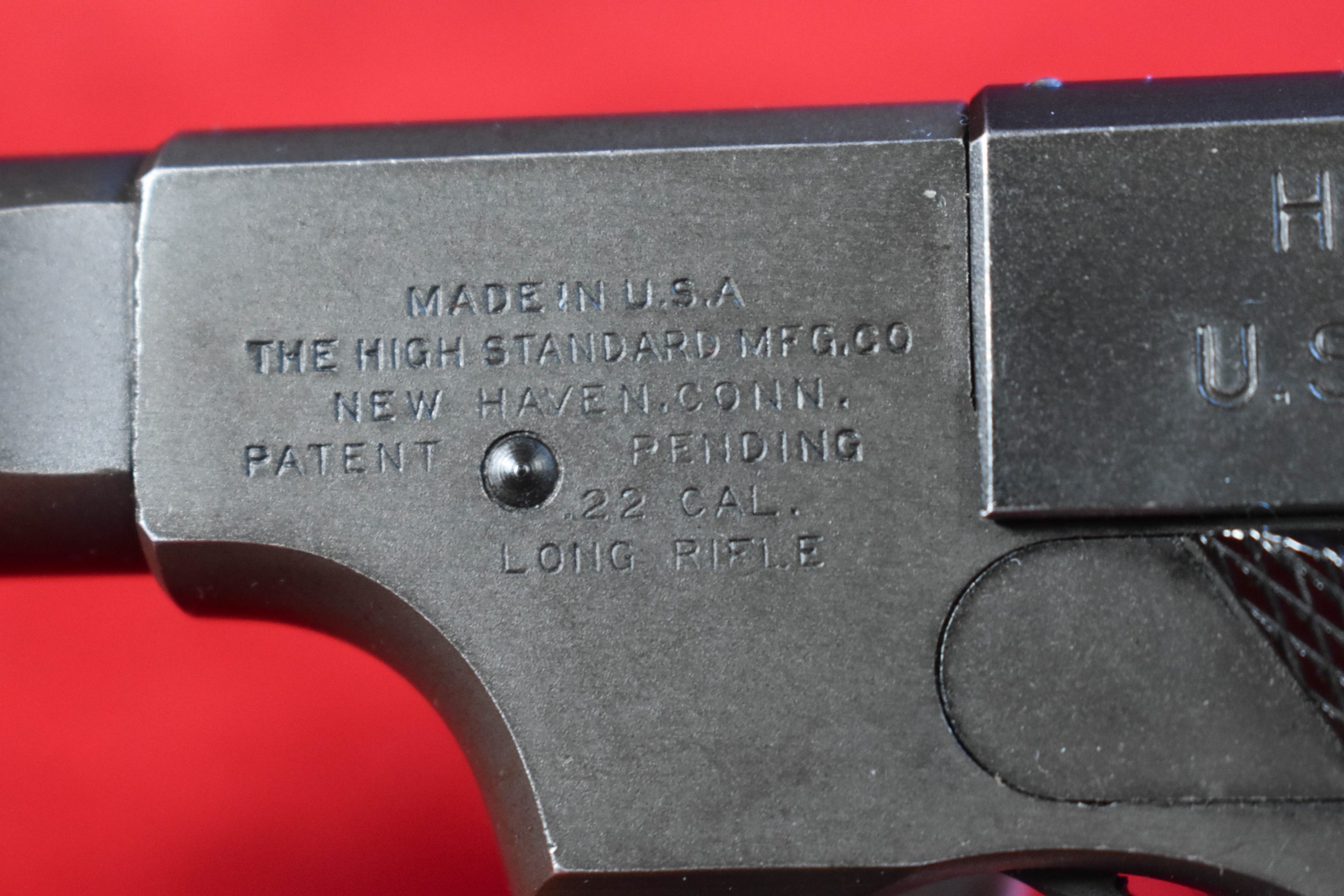 HIGH-5 THU OCT 30, US WWII HIGH STANDARD USA MODEL H-D US PROPERTY, VERY SHARP! - Image 6