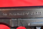 SOLD VERY RARE NAZI POLICE EAGLE/K FNH CODE Cz27 PISTOL, ONLY 1000 MADE! WITH MATCHING NUMBERED POLICE HOLSTER! MINT CRISP EXAMPLE! - Image 8