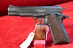 TUE OCT 14, US WWII 1943 PRODUCTION ITHACA 1911A1 US ARMY SERVICE PISTOL, LEND LEASE MARKED, VERY SHARP!