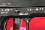 TUE OCT 14, US WWII 1943 PRODUCTION ITHACA 1911A1 US ARMY SERVICE PISTOL, LEND LEASE MARKED, VERY SHARP! - Image 6