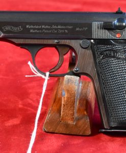 WED OCT 1, EXCEPTIONAL & VERY ATTRACTIVE, 1944 WALTHER PP, WARTIME COMMERCIAL VARIANT WITH PLUM FRAME, REALLY POPS!