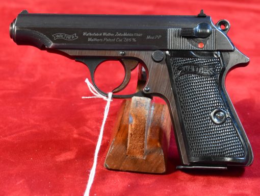 WED OCT 1, EXCEPTIONAL & VERY ATTRACTIVE, 1944 WALTHER PP, WARTIME COMMERCIAL VARIANT WITH PLUM FRAME, REALLY POPS! - Image 1
