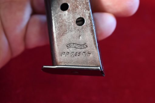 WED OCT 1, EXCEPTIONAL & VERY ATTRACTIVE, 1944 WALTHER PP, WARTIME COMMERCIAL VARIANT WITH PLUM FRAME, REALLY POPS! - Image 12