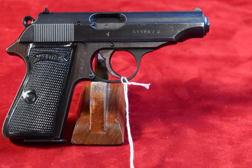 WED OCT 1, EXCEPTIONAL & VERY ATTRACTIVE, 1944 WALTHER PP, WARTIME COMMERCIAL VARIANT WITH PLUM FRAME, REALLY POPS! - Image 3