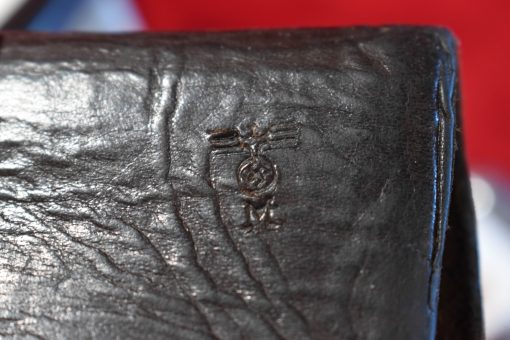 GERMAN WWII EAGLE/M MARKED KRIEGSMARINE HOLSTER THE FOR 1934 MAUSER / MAUSER HSc, NICE! - Image 1