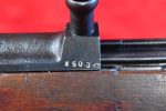 WED OCT 22, RARE GERMAN WWII qve45 CODE, K.43 SEMI AUTOMATIC RIFLE, WITH SLING, MINT SHARP CONDITION - Image 6