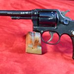 SOLD LEND LEASE 1941 SMITH AND WESSON 38/200 BRITISH SERVICE MODEL M & P REVOLVER, VERY SHARP! WITH SMITH LETTER TOO!