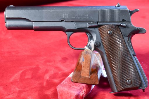 THU OCT 2, EXTREMELY DESIRABLE, US WWII UNION SWITCH & SIGNAL 1911A1 SERVICE PISTOL, SEPT,1943 LATE PRODUCTION, VERY NICE! - Image 1