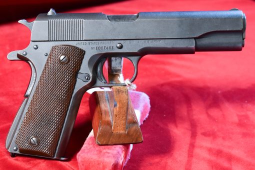 THU OCT 2, EXTREMELY DESIRABLE, US WWII UNION SWITCH & SIGNAL 1911A1 SERVICE PISTOL, SEPT,1943 LATE PRODUCTION, VERY NICE! - Image 3
