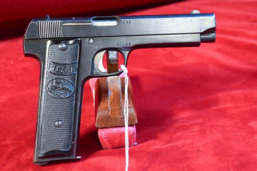 HOLD TUE OCT 14, EXTREMELY RARE JAPANESE ISSUED ROYAL PISTOL WITH JAPANESE HOLSTER, NEVER SEEN THIS PRISTINE! - Image 4