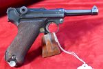 SOLD RARE 1940 MAUSER BANNER DUTCH CONTRACT LUGER, GERMAN ARMY DIVERTED & WAFFENAMTED, 1 MATCHING MAG, VERY SHARP! - Image 3
