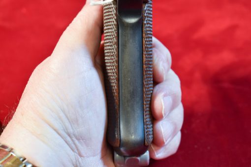 SOLD RARE 1940 MAUSER BANNER DUTCH CONTRACT LUGER, GERMAN ARMY DIVERTED & WAFFENAMTED, 1 MATCHING MAG, VERY SHARP! - Image 8