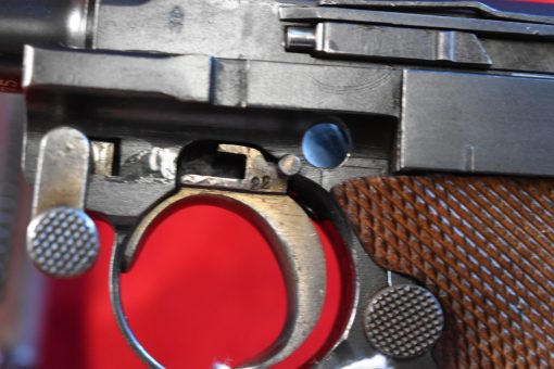 THU OCT 16, DWM 1929 "SNEAK" WIEMAR/NAZI ERA POLICE LUGER, MUNSTER POLICE MARKED, 1 MATCHING MAG, VERY SHARP! - Image 10