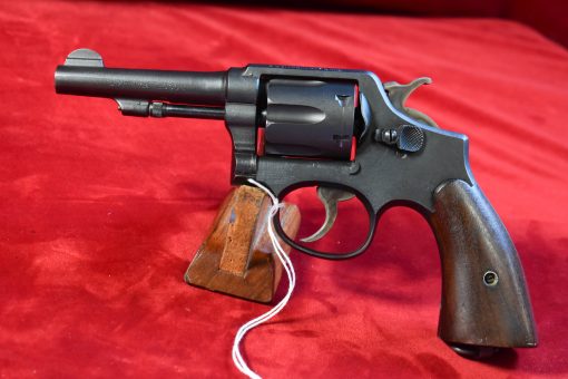 THU OCT 2, VERY CHOICE, US NAVY SHIPPED, SMITH & WESSON VICTORY MODEL .38 SPECIAL REVOLVER, VERY CRISP! - Image 1