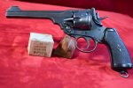 MON NOV 17, VERY CHOICE BRITISH WWI 1918 DATED MARK VI SERVICE REVOLVER, IN ORIGINAL .455 WEBLEY CALIBER, NOT IMPORT/EXPORT MARKED! VERY CLEAN!