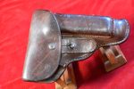 GERMAN WWII MIDWAR TAN CZ 27 HOLSTER, WaA76 MARKED, NICE! - Image 3