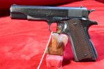 MON NOV 3, VERY RARE & IMPORTANT DOCUMENTED PRE WAR, 1937 COLT MODEL 1911/1911A1 TRANSITONAL US ARMY SERVICE PISTOL, US NAVY ISSUE, SPRINGFIELD RESEARCH WWII LISTED TO MIDWAY ISLAND!