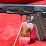 HOLD VERY RARE & IMPORTANT DOCUMENTED PRE WAR, 1937 COLT MODEL 1911/1911A1 TRANSITONAL US ARMY SERVICE PISTOL, US NAVY ISSUE, SPRINGFIELD RESEARCH WWII LISTED TO MIDWAY ISLAND!