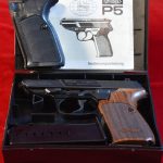 THU NOV 20, SCARCE NEW IN BOX WALTHER P5 9mm PISTOL, SEEN IN A FEW BOND MOVIES, WITH 3 MAGS AND DELUXE GRIPS!