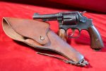 MON NOV 10, VERY CHOICE, WWII US NAVY MARKED & ISSUED SMITH & WESSON VICTORY REVOLVER & MINT NAVY FULL FLAP HOLSTER, LIKE JFK CARRIED!