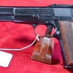 SOLD, VERY CHOICE, FN BROWNING MODEL 1935 GP / HIGH POWER PISTOL,1939 BELGIUM ARMY ISSUED TYPE 1 VARIANT, THE ICONIC & LEGENDARY ORIGINAL “HI POWER”, MINT SHARP!