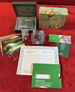 TUE DEC 30, ICONIC - CLASSIC ROLEX SUBMARINER, 1991 FULL SET, ROLEX WARRANTY PAPER, ORIGINAL BOX-PILLOW, BOOKLETS AND HANG TAG!