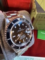 TUE DEC 30, ICONIC - CLASSIC ROLEX SUBMARINER, 1991 FULL SET, ROLEX WARRANTY PAPER, ORIGINAL BOX-PILLOW, BOOKLETS AND HANG TAG! - Image 5
