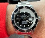 WED NOV 19, ICONIC - CLASSIC ROLEX SUBMARINER, 1991 FULL SET, ROLEX WARRANTY PAPER, ORIGINAL BOX-PILLOW, BOOKLETS AND HANG TAG!!! - Image 3