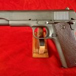 WED NOV 19, EXCEPTIONAL PRE WWII COLT 1911A1 US ARMY PISTOL, NOV 1941 PRODUCTION, ROBERT SEARS INSPECTED, MINT MATCHING & STUNNING!