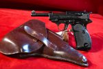 WED NOV 5, EXCEPTIONAL & VERY SCARCE 1st CONTRACT DELIVERY SWEDISH M/39 PISTOL, WALTHER HEERES PISTOLE P.38 VARIANT, WITH SWEDISH HOLSTER, MINT CRISP!