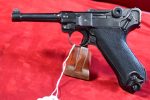 TUE DEC 16, EXCEPTIONAL, AWESOME FULLY RIGGED OUT GERMAN WWII,  byf 42 “BLACK WIDOW” P.08 LUGER PISTOL, RARE DLU 1942 PIGSKIN HOLSTER TOO! ALL YOU NEED IN A NAZI LUGER! - Image 3