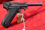 TUE DEC 16, EXCEPTIONAL, AWESOME FULLY RIGGED OUT GERMAN WWII,  byf 42 “BLACK WIDOW” P.08 LUGER PISTOL, RARE DLU 1942 PIGSKIN HOLSTER TOO! ALL YOU NEED IN A NAZI LUGER! - Image 4