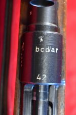 MON DEC 15, VERY SCARCE DUAL CODE bcd/ar42 K98k ZF41 DESIGNATED MARKSMAN RIFLE, ALL MATCHING & VERY CRISP, WITH dvr43 SLING TOO!