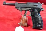 THU DEC 4, EXCEPTIONAL byf 44 P.38 PISTOL, "C" BLOCK, VERY DISTINCTIVE DUAL TONE FINISH, MINT NEW STUNNING!
