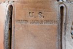 US WWII WARREN LEATHER GOODS M1916 HOLSTER FOR THE 1911A1 PISTOL, MINT!