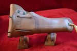 US WWII WARREN LEATHER GOODS M1916 HOLSTER FOR THE 1911A1 PISTOL, MINT! - Image 5