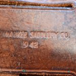 US WWII 1942 MILWAUKEE SADDLERY M1916 HOLSTER FOR THE 1911A1 PISTOL, MINT!