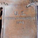 US WWII 1944 WARREN LEATHER GOODS M1916 HOLSTER FOR THE 1911A1 PISTOL, MINT!