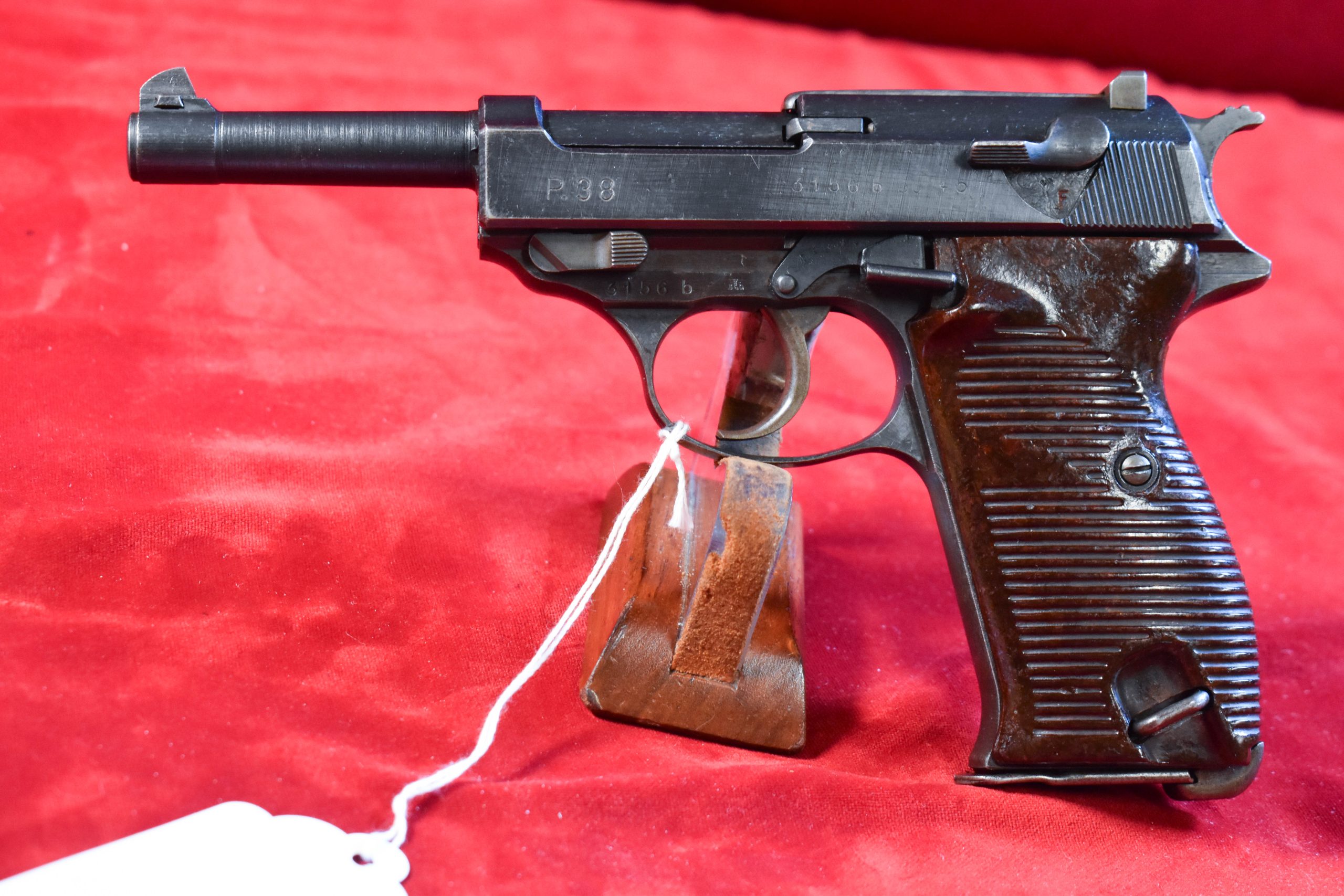 KEVAC-1 TUE DEC 30, VERY CHOICE, WALTHER ac45 P.38, B BLOCK ALL MATCHING, WITH fnh BARREL, NICE! - Image 1