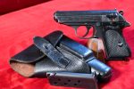 WED DEC 3, ULTRA RARE NAZI SS/RSHA ISSUE WALTHER PPK PISTOL, LATE WAR 1944 FINAL, VARIANT, MATCHING MAGAZINE, LATE WAR DULL FINISH, FULL RIG!