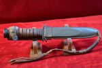WED DEC 10, US WWII VERY RARE PAL BLADE MARKED, M3 FIGHTING KNIFE & M8 SCABBARD, MINT COLLECTOR GRADE! - Image 2