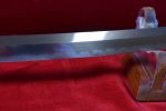 TUE JAN 6, CHOICE, EARLY WWII ERA JAPANESE ARMY OFFICERS SHIN GUNTO SWORD, 27 INCH BLADE WITH FLAMBOYANT TEMPER, HAND FORGED BY SUKEMITSU, 1850-60 - Image 11