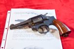 FRI JAN 9, OUTSTANDING 1944 US NAVY SHIPPED, SMITH & WESSON VICTORY MODEL .38 SPECIAL REVOLVER, MINT CRISP WITH SMITH LETTER TOO!