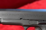 FRI JAN 9, EXCEPTIONAL & VERY RARE 1943 COLT 1911A1 US ARMY SERVICE PISTOL, COMMERCIAL / MILITARY VARIANT, MINT SHARP! - Image 4